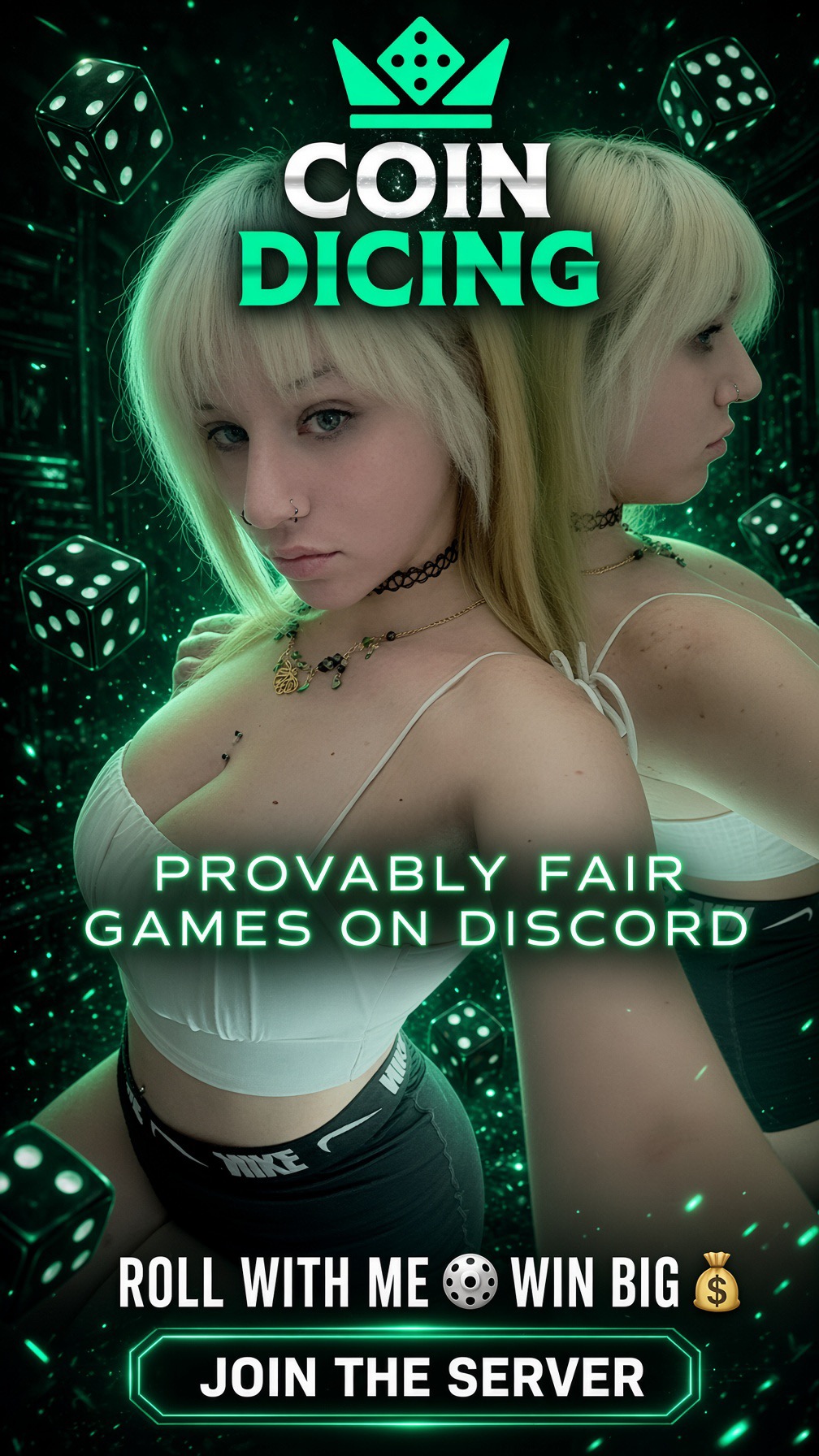 Coin Dicing community promotion