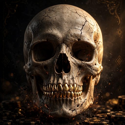 Harlequin Skull
